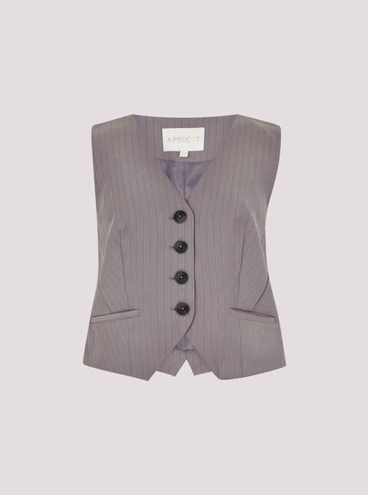 Tailored Pinstripe Waistcoat