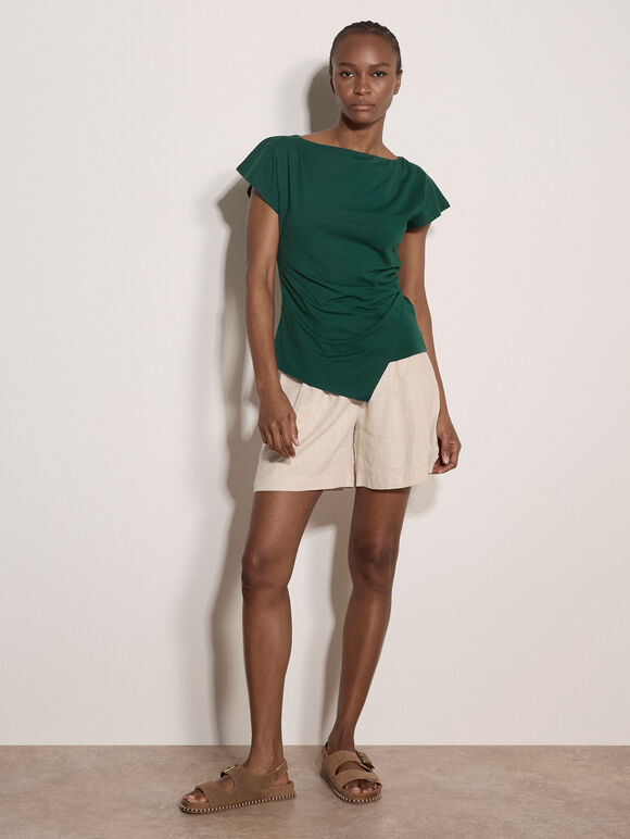 Jersey T-Shirt, Green, large