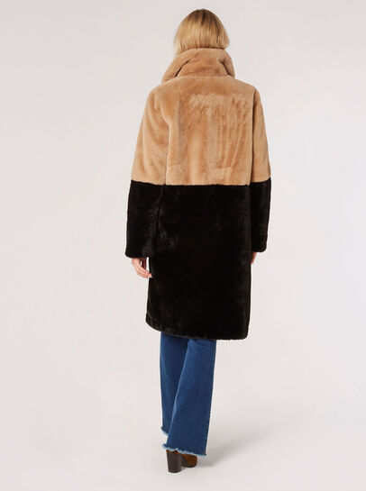 Reversible Suede Fur Coat