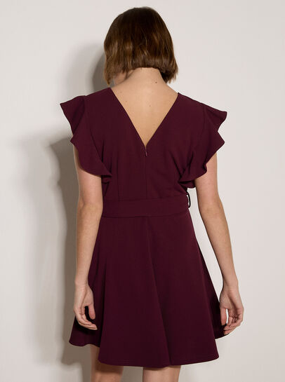 Jersey Crepe Mini Dress