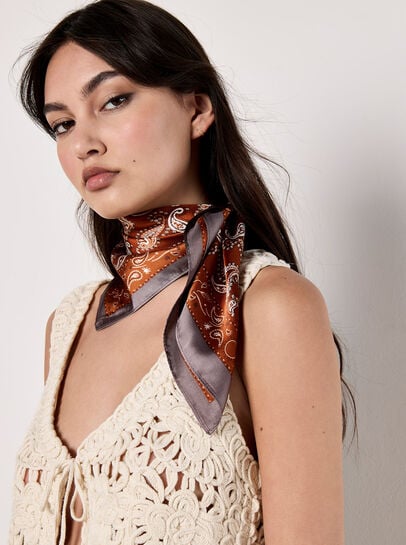Satin Printed Scarf