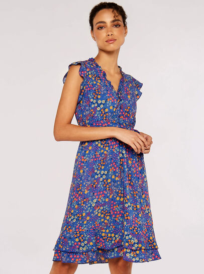 Ditsy Spritz Mini Dress