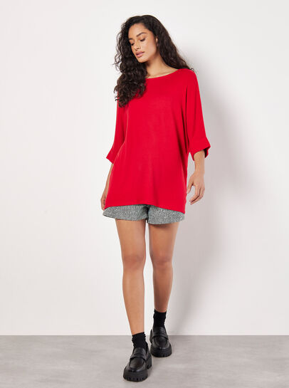 Soft Touch Batwing Top