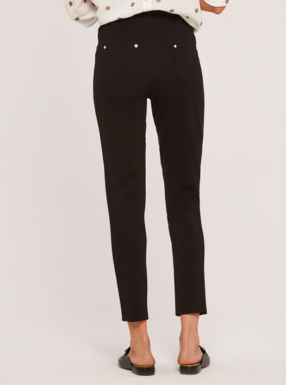 Ponte Button Trousers