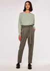 Paperbag Check Trouser, Stone, large