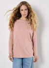 Pure Cotton Oversized Top, Pink, large