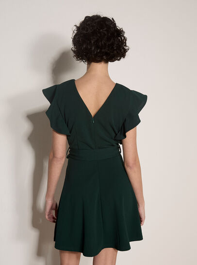 Jersey Crepe Mini Dress
