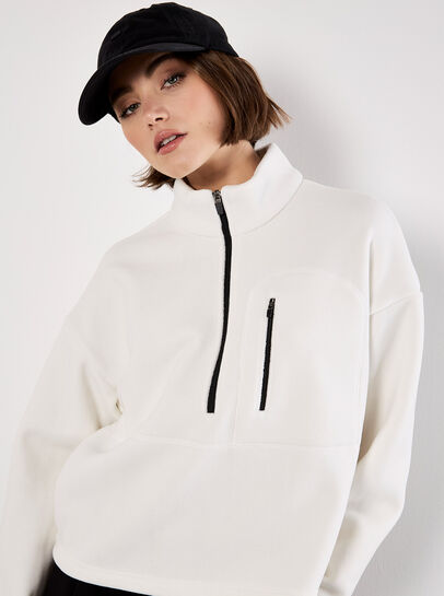 Zip Down Premium Fleece Jumper