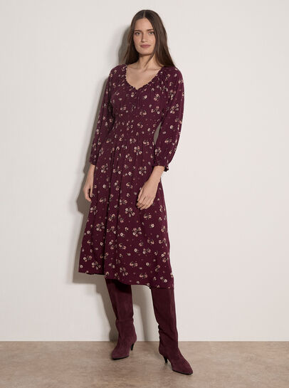 Floral Midi Dress
