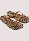 Animal Print Flip Flop, Assorted, large
