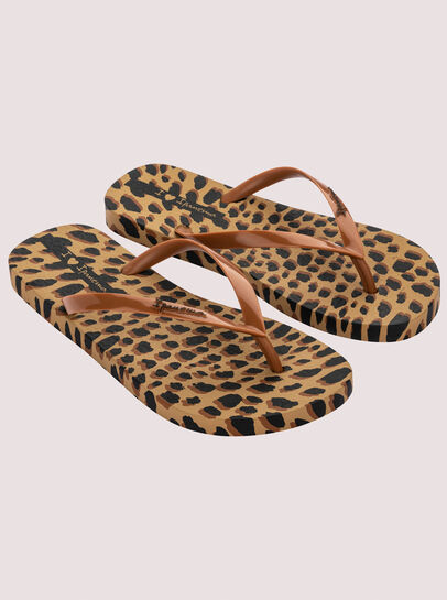 Animal Print Flip Flop
