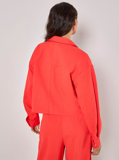 Soft Tailored Cropped Jacket