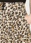 Cheetah 3 Btn Pleated Culottes, Stone - Beige, large