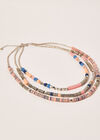 Multi stringcoloured necklace, Assorted, large