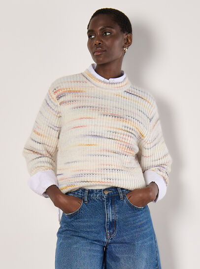 Chunky Knit Space Dye Jumper