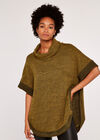 Fuzzy Waffle Top, Mustard, large