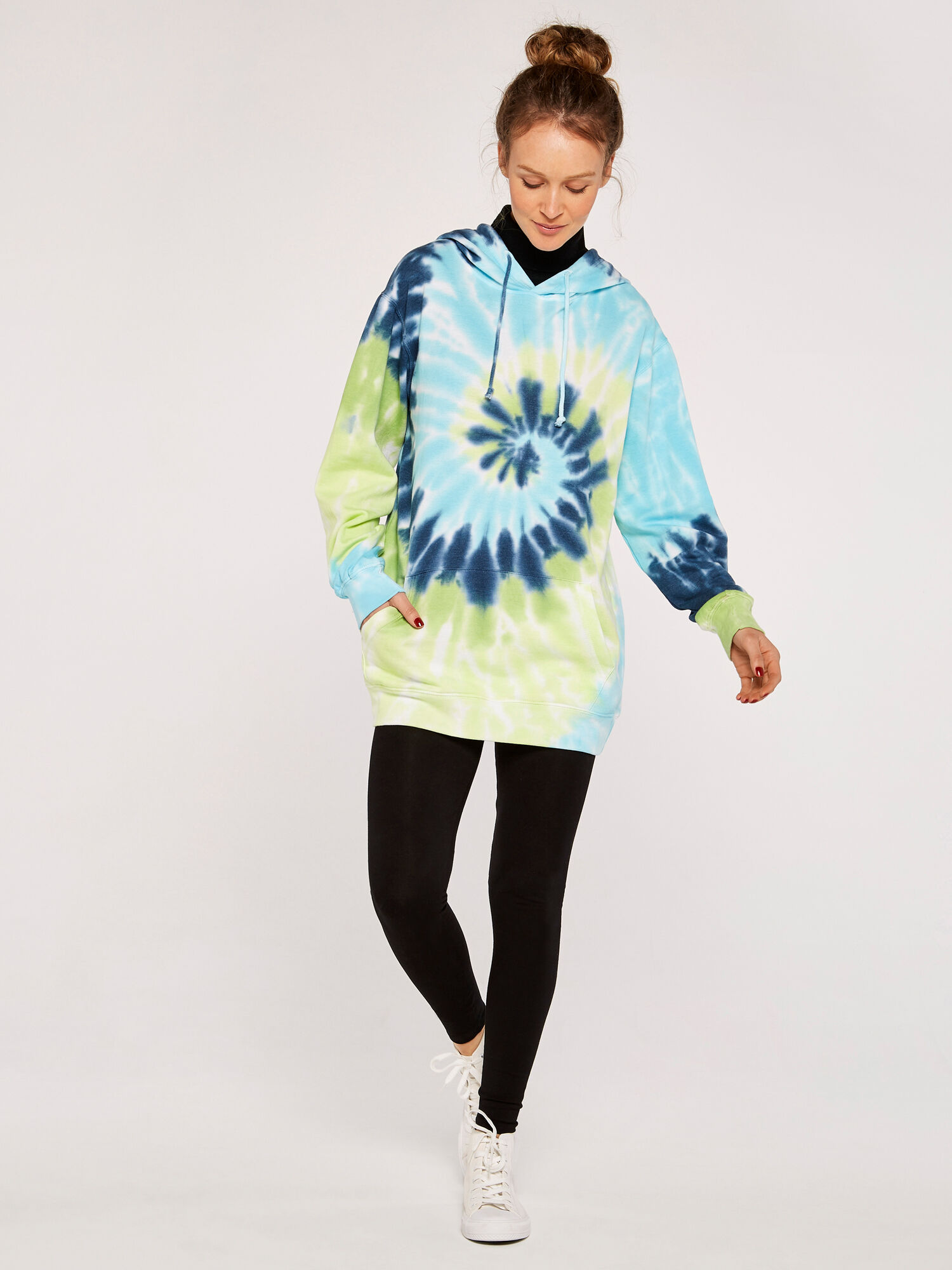Sequin tie dye sweatshirt store