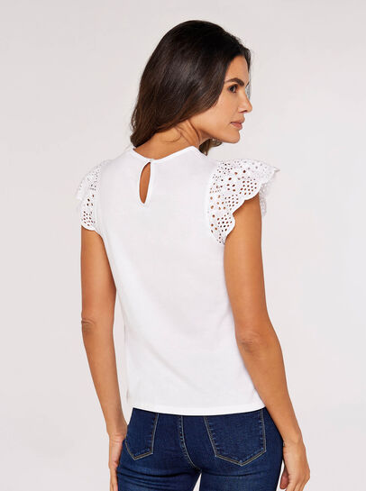 Cutwork Jersey Blouse