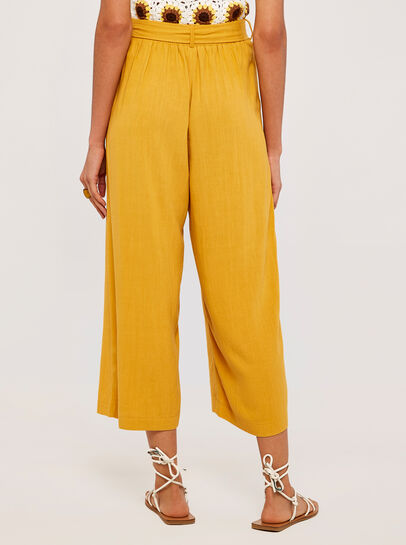 Tie Waist Culottes