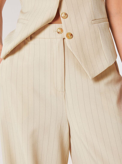 Pinstripe Palazzo Trousers