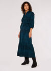 Animal Print Maxi Dress, Green, large