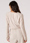 Cropped Bolero Jacket, Stone, large