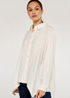 Hankyhem Textured Shirt, Cream, large