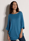 Soft Touch Batwing Top, Sky Blue, large