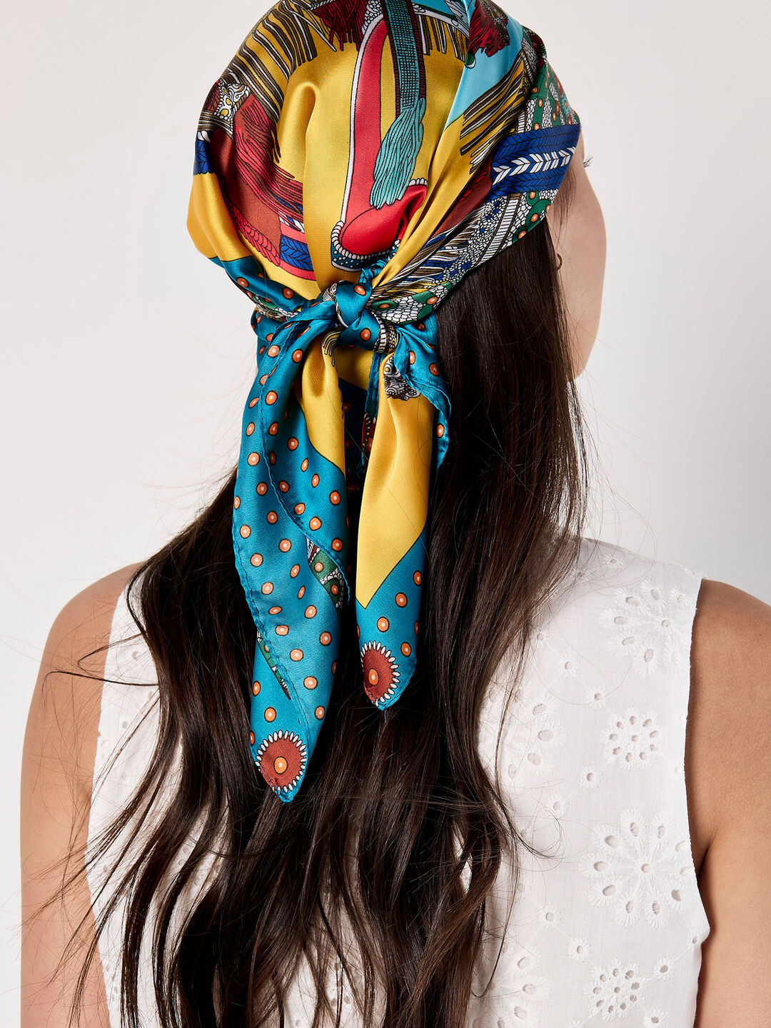 Satin Printed Scarf