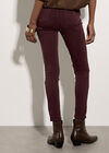 Sienna Skinny Fit Jeans, Burgundy, large