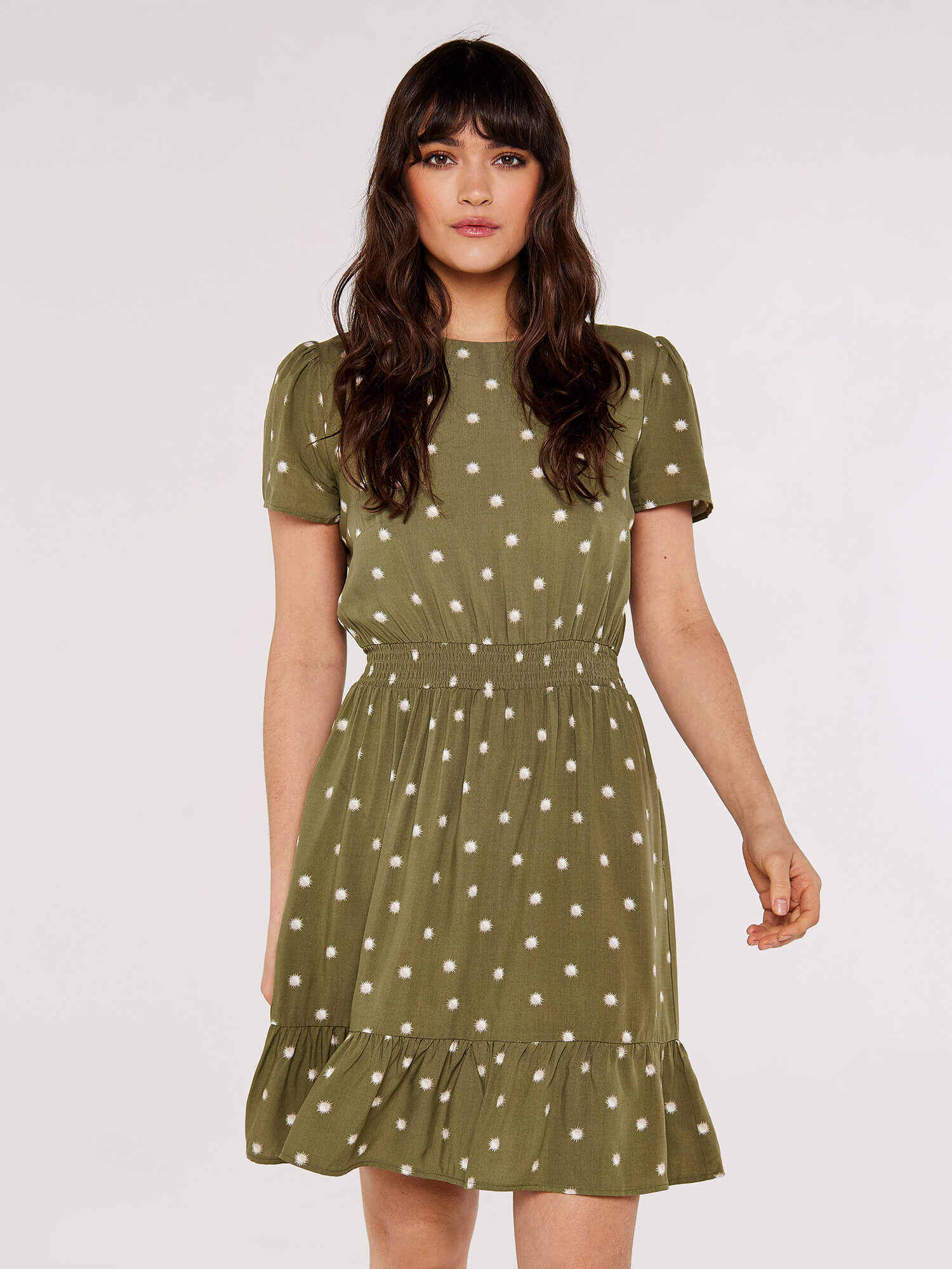 Sunspot Smocked Mini Dress