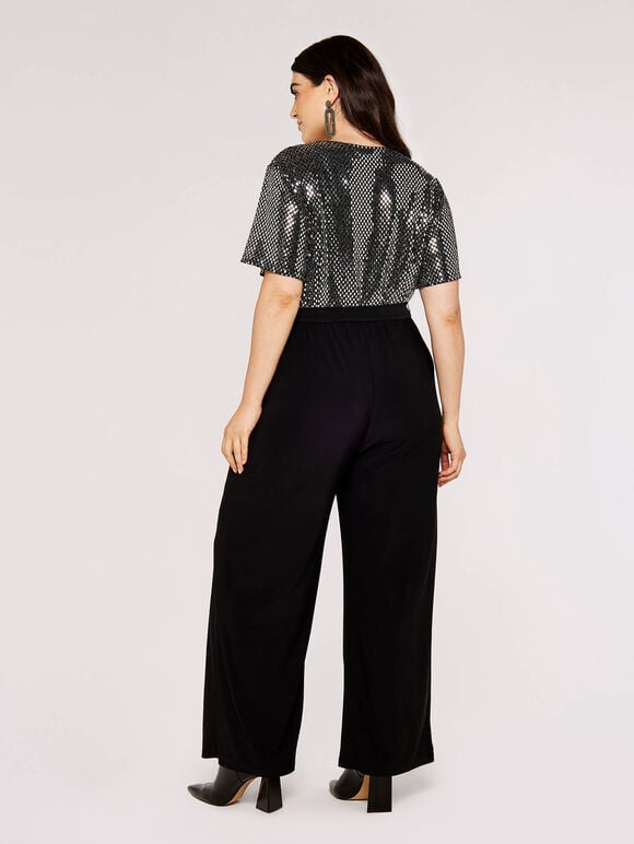 CURVE Sequin Wide Leg Pants