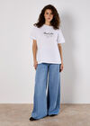 Peace And Love Club T-Shirt, White, large