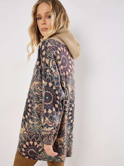 Mandala Hooded Tunic Jumper