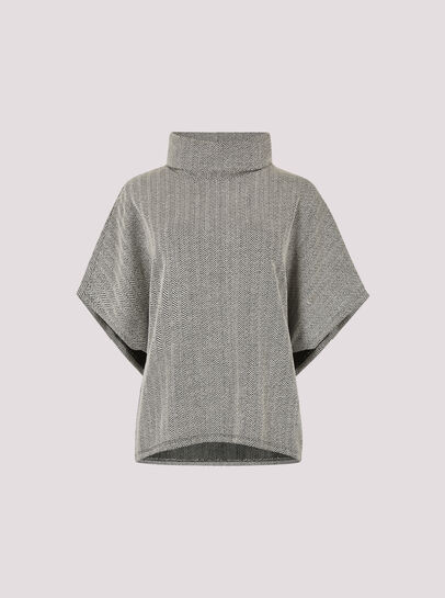 Batwing Chevron Knitted Top