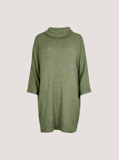 Soft Touch Cocoon Mini Dress