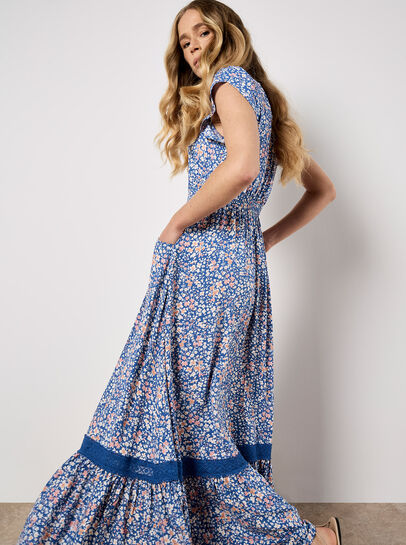 Ditsy Floral Maxi Dress
