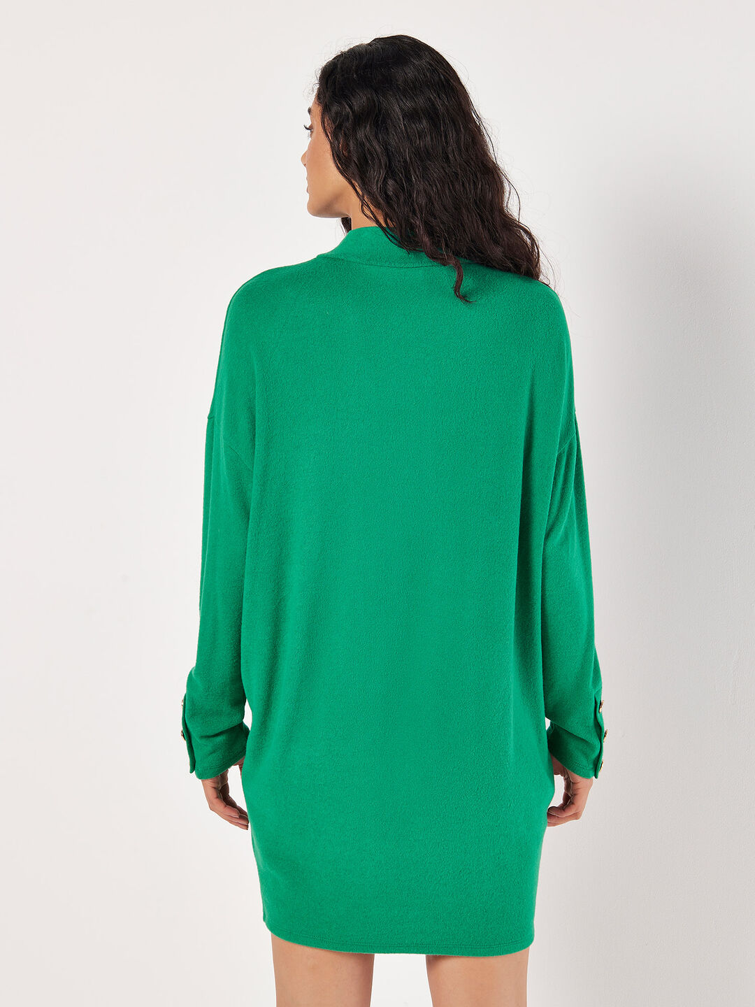 Soft Touch Cocoon Mini Dress