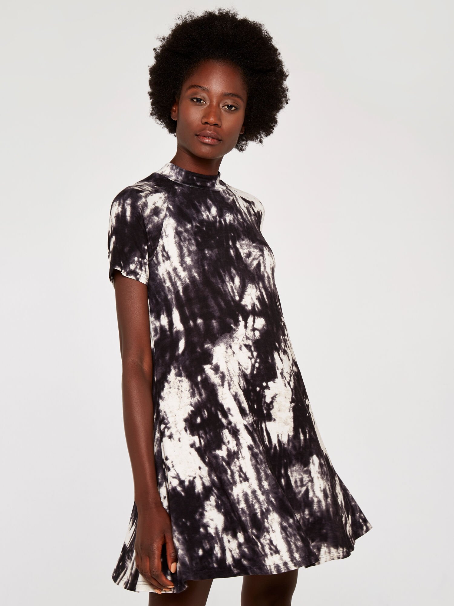 Tie dye jersey dress clearance