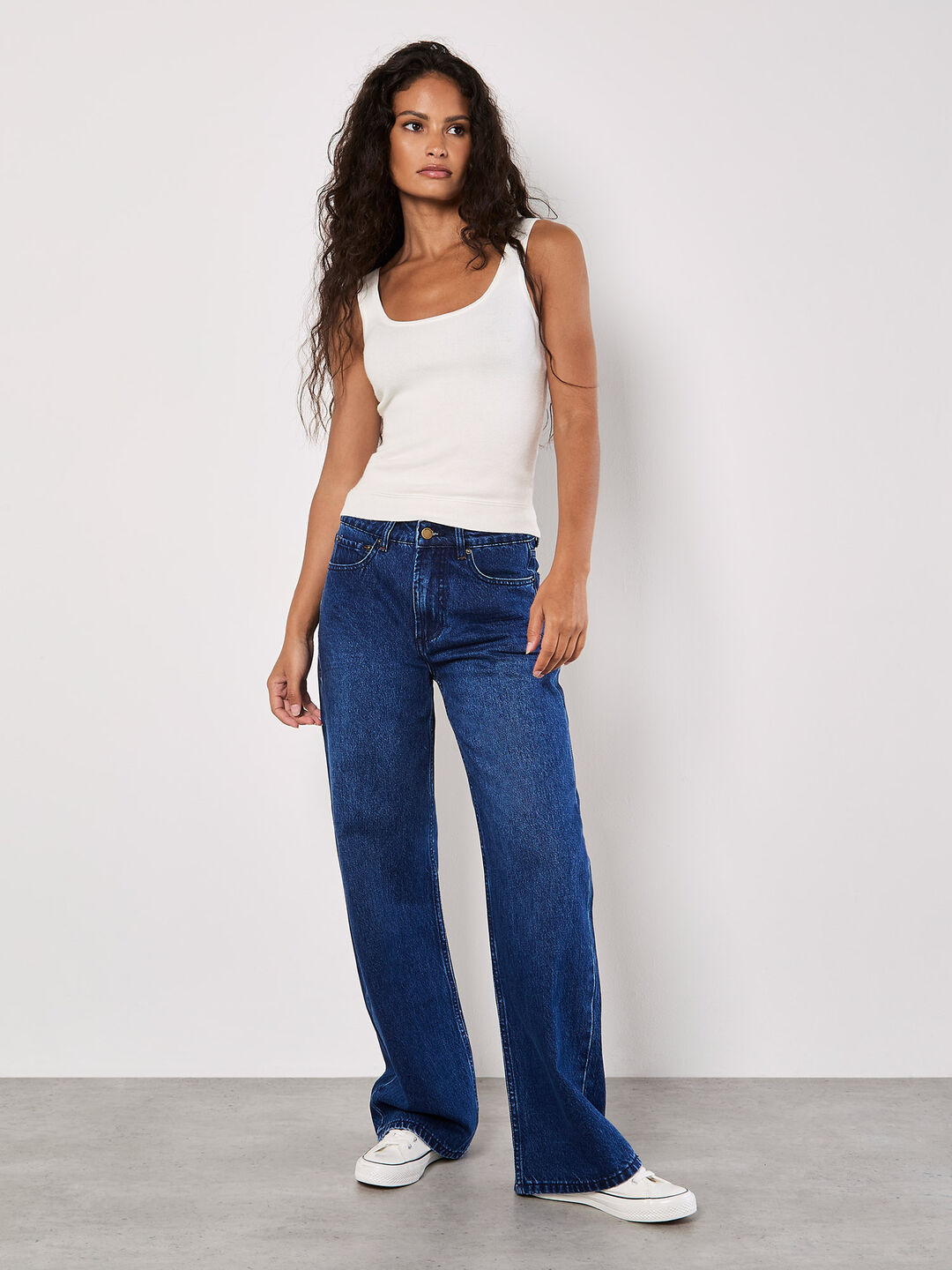 Elisa Wide Straight Leg Jeans
