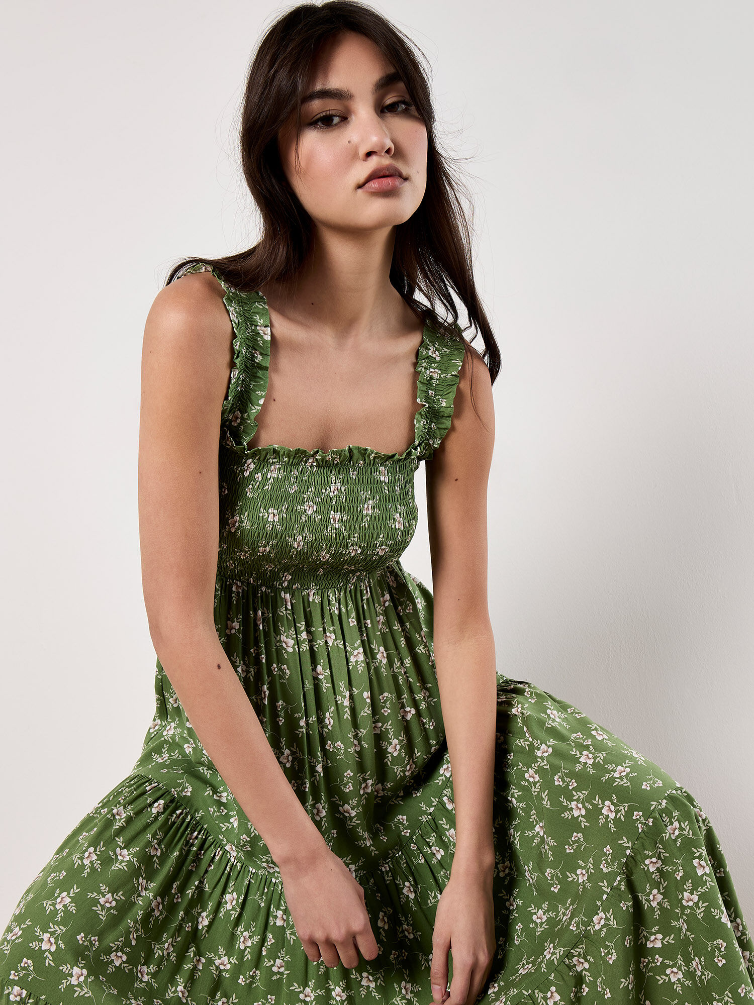 Orchid Smock Midi Dress | Apricot Clothing