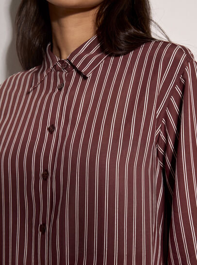 Oversized Stripe Shirt