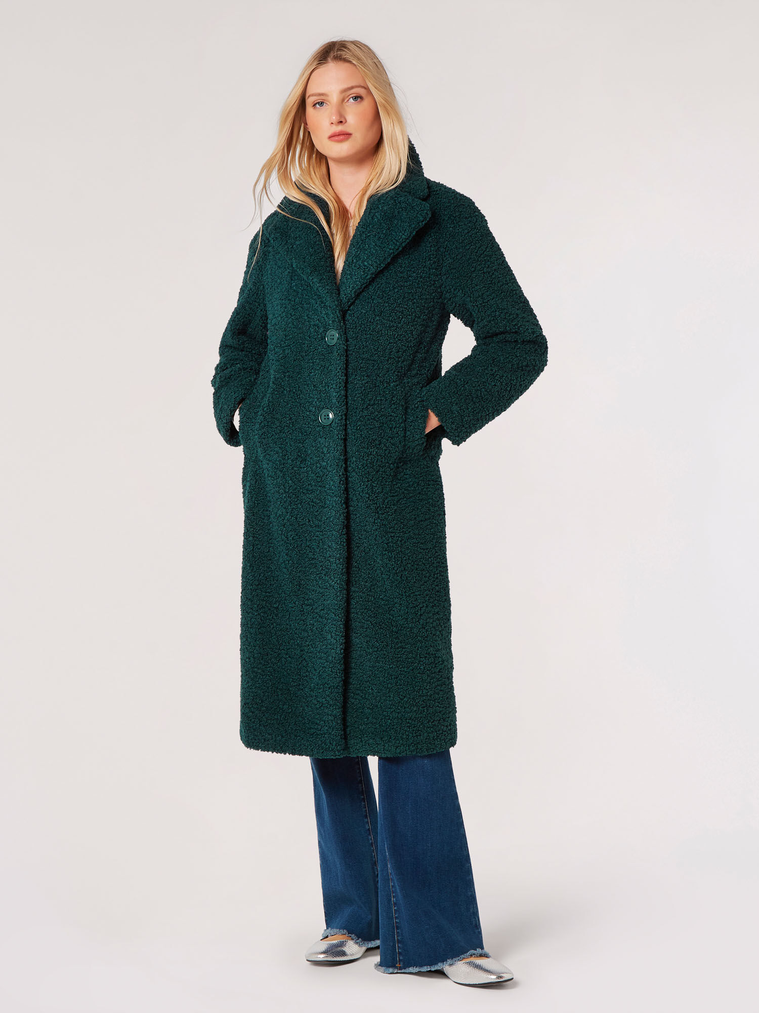 Borg coat longline online