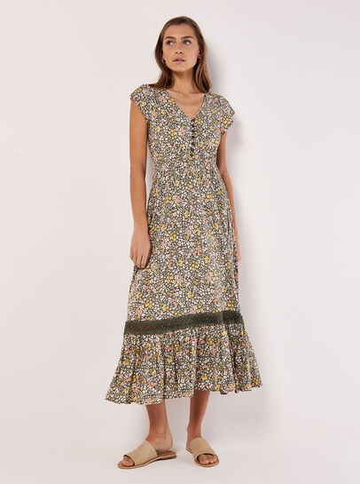 Ditsy Floral Maxi Dress