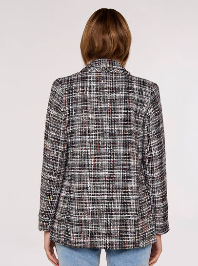Tweed Oversized Tailored Blazer