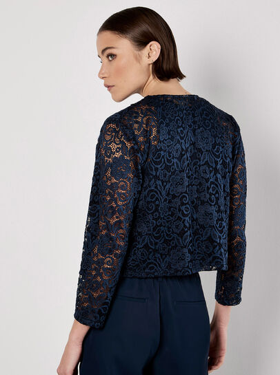 Floral Lace Blazer