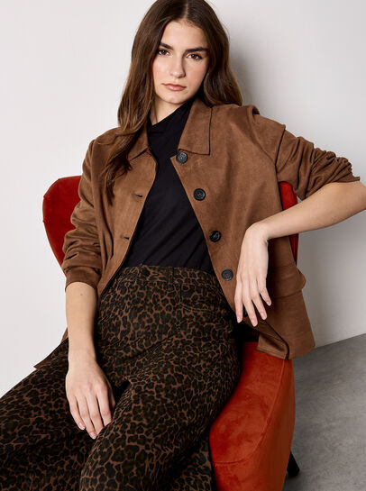 Lightweight Suede Jacket