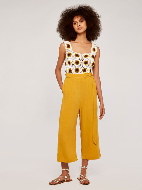Tie Waist Culottes