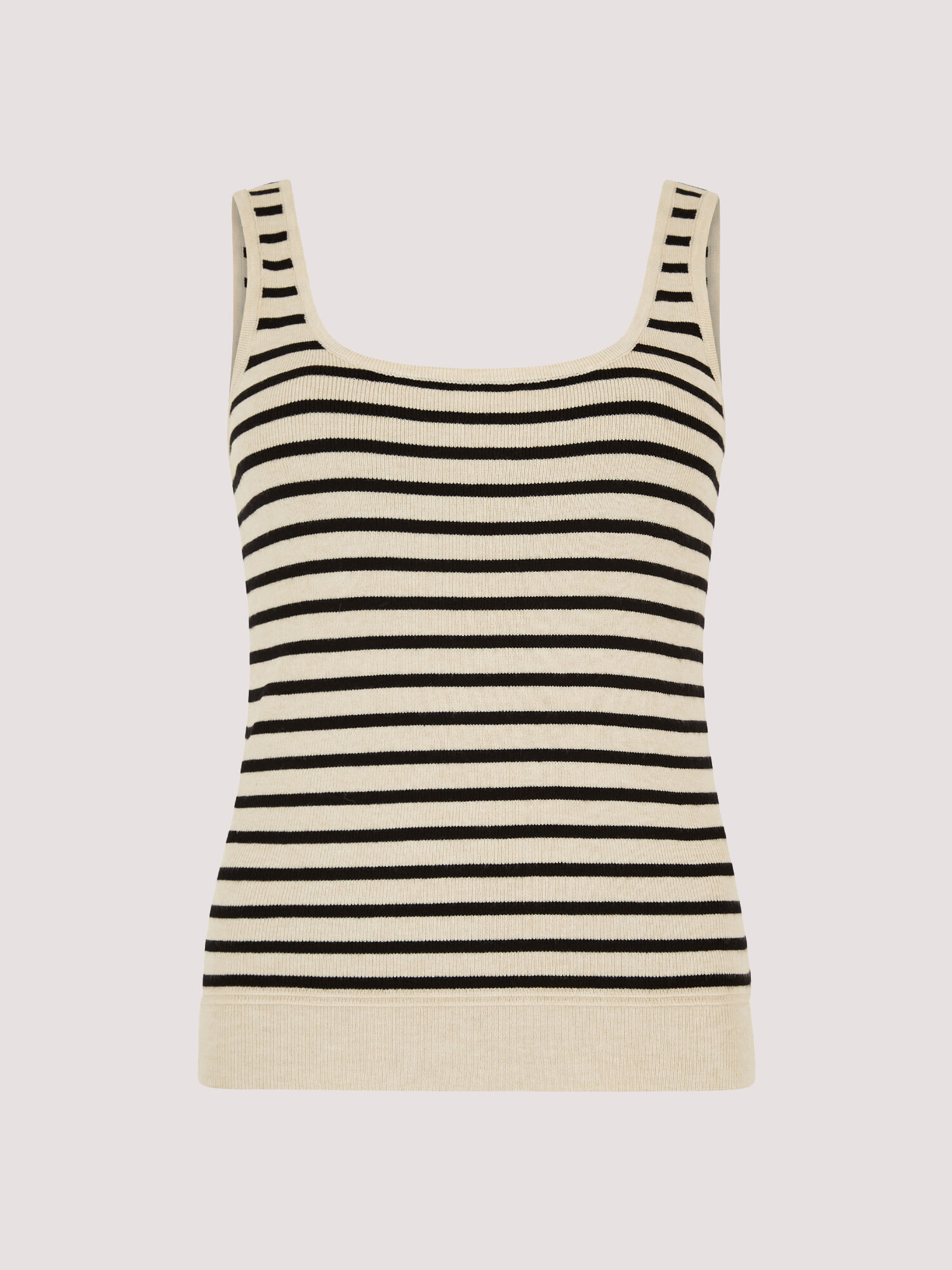 Stripe Knitted Tank Top | Apricot Clothing