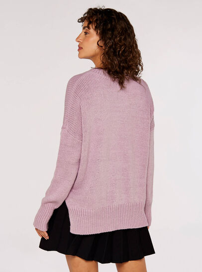 High Low Oversize Jumper